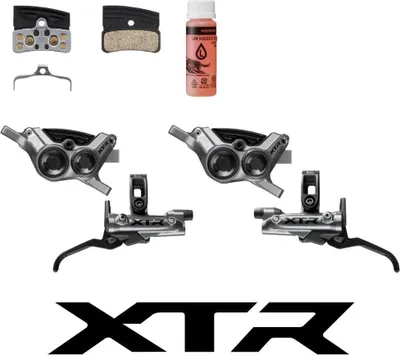 Produktbild von SHIMANO Scheibenbrems-Upgrade-Kit SHIMANO XTR BL-M9220+BR-M9220 brake