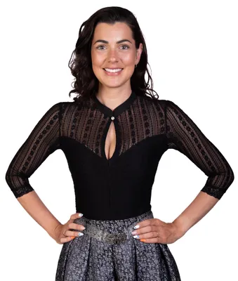 Produktbild von Trachtl - HELENE Damen Dirndlbody schwarz 38