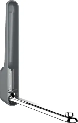 Produktbild von WENKO Klapphaken Premium Omega Stahlgrau