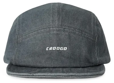 Produktbild von Basecap Herren Baumwolle 5 Panel Kurzer Schirm Verstellbar Grau