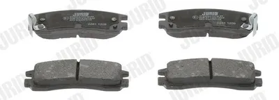 Produktbild von JURID Bremsbeläge Satz Hinten für MITSUBISHI 3000 GT Coupe (Z1A) 573062J