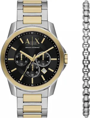 Image de Armani Exchange Uhr Modell Banks Special Pack + Bracelet AX7148SET