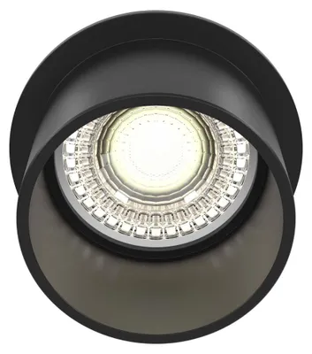 Obrázok produktu pre Maytoni Reif zapustené stropné svietidlo GU10 čierne Ø68mm