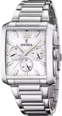 Produktbild von Festina Armbanduhr Herren Elegant Edelstahl Uhr silber UF20635/1