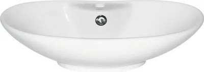 Produktbild von Kerra KR-139 Keramik-Design-Waschtisch 58x38 cm, weiß glänzend