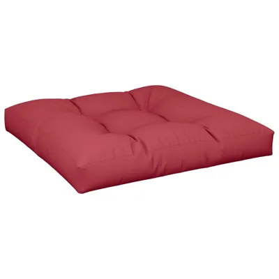 Produktbild von vidaXL Palettenkissen Weinrot 70x70x12 cm Stoff