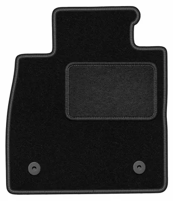 Image de Tapis conducteur en moquette pour Ford Puma II depuis 2019 (crossover) – 1 pièce, noir, sur mesure – Wielganizator LUX