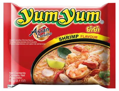 Obrázek produktu pro YumYum Instantní asijská nudlová polévka s příchutí krevet 60g