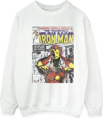 Produktbild von Marvel - "Gear Off" Sweatshirt für Herren BI35265 (S) (Weiß)