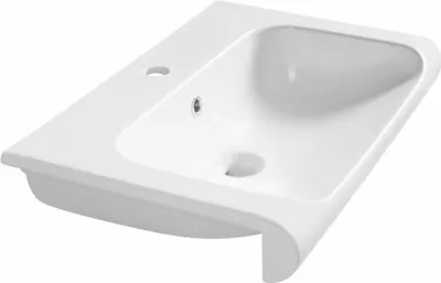 Immagine prodotto di Lavabo in Vetroceramica INKA 60x40cm, bianco