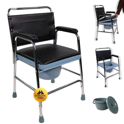 Image de Mobiclinic, rehausse de siège de toilette, Velero, siège de toilette pour personnes âgées et handicapées, siège de WC, antidérapant, avec couvercle