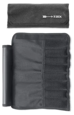Produktbild von F. DICK Garnierset mit Rolltasche 7-teilig Sparschäler Palette Fruchtausstecher