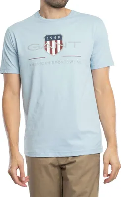 Produktbild von GANT Normales Archive Shield T-Shirt, Blau L