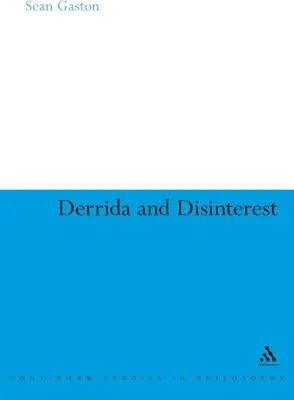 Produktbild von Derrida and Disinterest