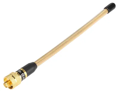 Imagen del producto de Antena flexible de resorte, conector SMA hembra, para radios portátiles (walkie-talkies) de marcas Kenwood, Baofeng, Puxing y TYT, compatible con la banda VHF