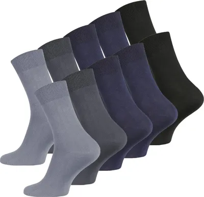 VCA Herren Kurzschaft Socken 6 Paar - Baumwoll Socken Ohne Gummibund