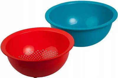 Zdjęcie produktu dla Zestaw miska kuchenna z cedzakiem ROTHO CARUBA