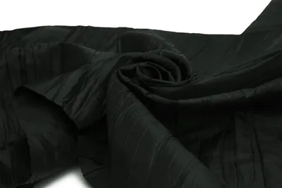 Produktbild von Crinkle-Taft, Taftstoff, Schwarz, 50 x 145 cm