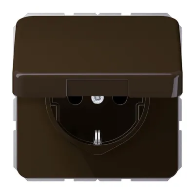 Produktbild von Jung SCHUKO-Steckdose 16A 250V CD 1520 BFKL BR CD1520BFKLBR