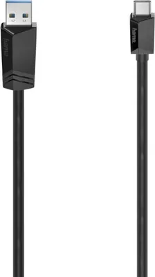 Produktbild von USB-C-Kabel, USB-C-Stecker - USB-A-Stecker, USB 3.2 Gen1, 5 Gbit/s, 3,00 m