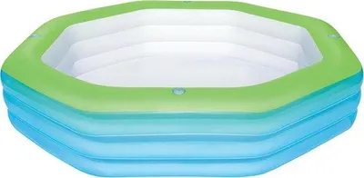 Produktbild von Famanu Kinderpool 305 x 183 cm - Rechteckiges Familienbecken für Sommervergnügen