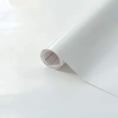 Productafbeelding van Meubelplakfolie - Wit 45 cm x 2 m