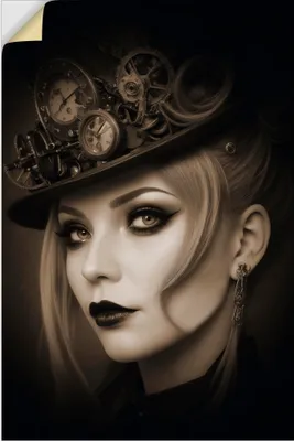 Produktbild von ARTland Wandbild, selbstklebend Simply Steampunk Größe: 60x90 cm