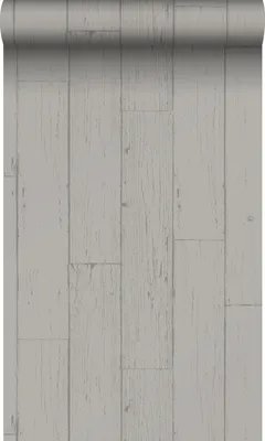 Produktbild von Origin Wallcoverings Tapete Holz-optik Taupe 53 cm x 10.05 m