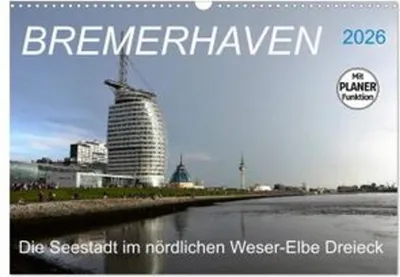 Obrázok produktu pre BREMERHAVEN - 2026 (Nástenný kalendár 2026 DIN A3 na šírku), CALVENDO Monatskalender