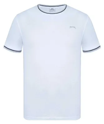 Produktbild von Slazenger - T-Shirt für Herren, Baumwolle GT16801 (XL) (Weiß)
