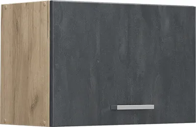 Produktbild von Hängeschrank Vicco R-Line Schwarz Beton 60 cm Flach, Model 47538