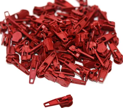 10 Reißverschluss Zipper Autolock bordeaux