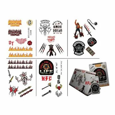 Image de Jeu de 39 autocollants Stranger Things 4