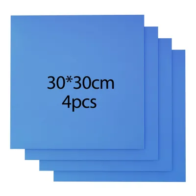 Image de 4 panneaux de contreplaqué incolore 3 mm 30x30 cm - Gravure laser & modélisme - Bois de basse incolore de haute qualité, résistant à la poussière et aux salissures, idéal pour les projets de bricolage
