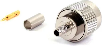 Image de Connecteur N à sertir pour câbles HDF200 et RG58