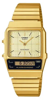 Immagine prodotto di Orologio da polso vintage Casio color oro giallo digitale/analogico AQ-800EG-9AEF
