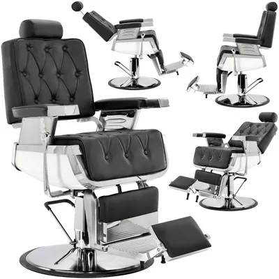 Zdjęcie produktu dla Fotel fryzjerski barberski hydrauliczny do salonu fryzjerskiego Antyd