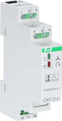 Produktbild von CKF-316-TRMS Mikroprozessor-Phasenfolge- und Phasenverlustsensor