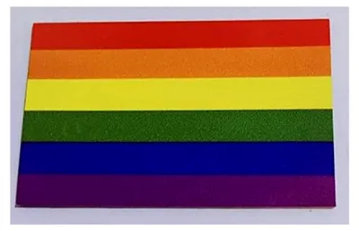 Produktbild von 2 Magneten in Flaggenform für den Kühlschrank