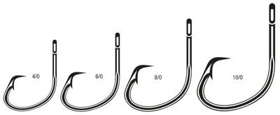 Produktbild von VMC 8386 Circle Tuna Hook - Einzelhaken, Größe/Packungsinhalt:Gr. 10/0 / 3 Stück