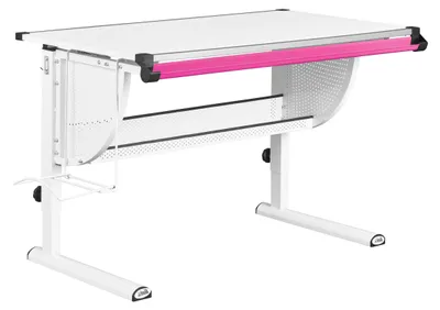 Produktbild von Inter Link Schreibtisch MATTS 3 in 1 Weiß MDF, KI-generiertes Bild