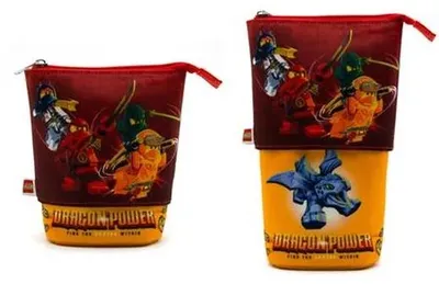 Zdjęcie produktu dla Piórnik "Ninjago Dragon Power", czerwono-żółty, Pop Up, LEGO 53323