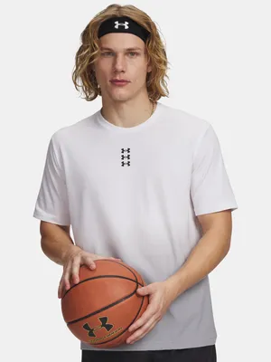 Produktbild von Under Armour UA M HOOPS TRIPLE LOGO Kurzarm-T-Shirt für Herren MD