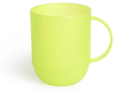 Becher 0,35 l, Grün, Kunststoff, spülmaschinenfest, mikrowellengeeignet