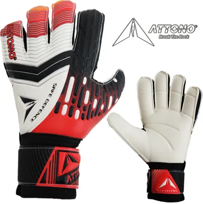 Produktbild von Torwarthandschuhe "SAFE DEFENCE I" mit Fingerschutz von ATTONO® - Größe 11