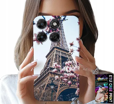 Produktbild von Etui Do Motorola Edge 70 - Paryż Wieża Eiffla Piękne Miejsca Plecki