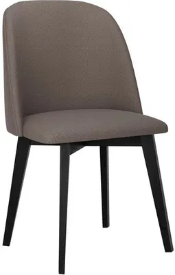 Obrázek produktu pro Čalouněná kuchyňská židle AFTON 5 - černá / hnědá 1