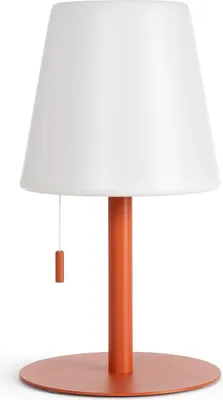 Produktbild von LED-Tischlampe 2.6 W Tragbar Aussen Aluminium mit wiederaufladbarer Batterie Terrakotta