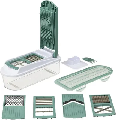 Obrázok produktu pre 5 Five Simply Smart multifunkčný krájač na ovocie a zeleninu 10 ks, plast, nerezová oceľ, 128790