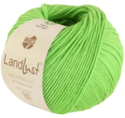 Produktbild von Lana Grossa - Landlust Baumwolle GOTS 0024 frühlingsgrün